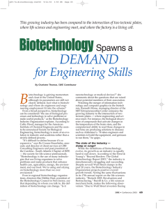 DEMAND for Engineering Skills