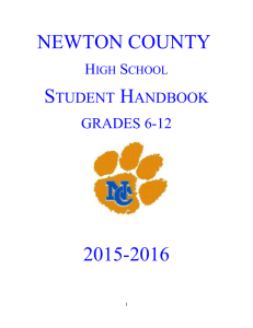 2015-2016 MS/HS Student Handbook