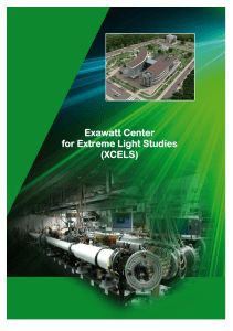 Exawatt Center for Extreme Light Studies (XCELS)