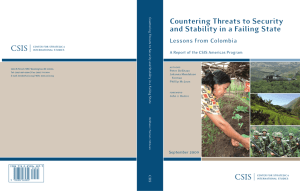 Countering Threats to Security and Stability in a Failing State