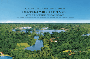 center parcs cottages