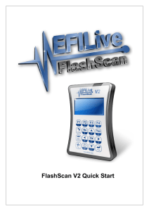 FlashScan V2 Quick Start - EFILive Server