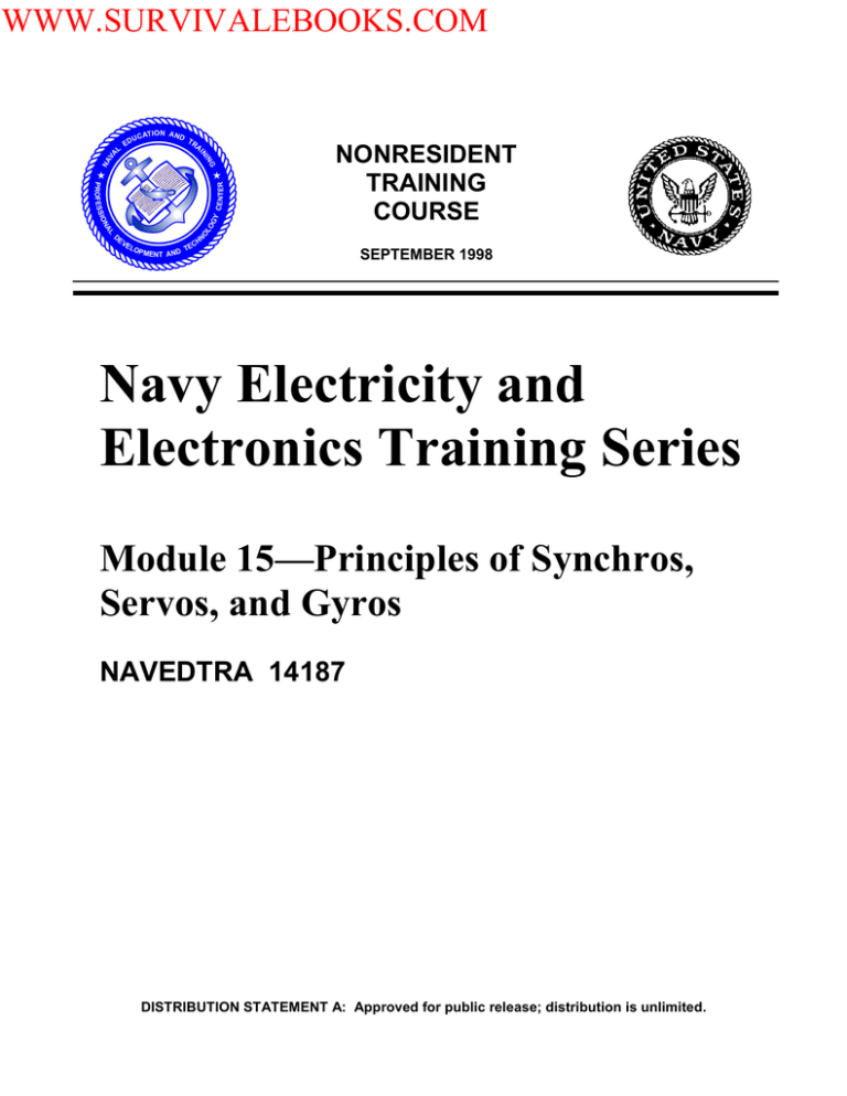 Navy Electricity And Electronics Training Series