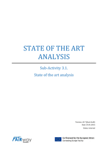 FAIRway_Danube_Act.3.1_State_of_art_analysis