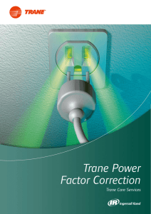 Trane Power Factor Correction