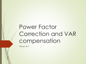 Power factor correction in Distribution transformer