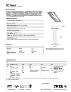 CR24 LED Architectural Troffer