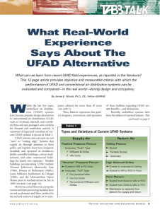What Real-World Experience Says About The UFAD Alternative