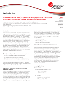 Application Note The MD Anderson SPRI Experience: Using