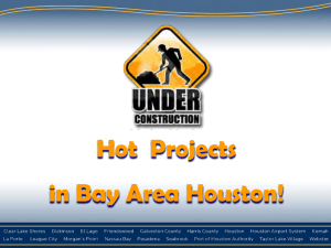 Hot Projects in Bay Area Houston!