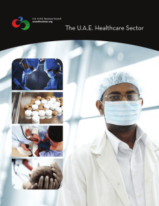 The UAE Healthcare Sector - The US