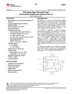 INA827 - Texas Instruments
