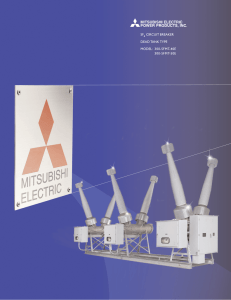 300SFMT50E - Mitsubishi Electric Power Products, Inc.