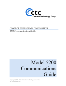 5100 Analog Module Applications Guide