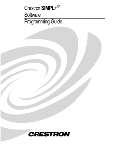 Programming Guide - DOC. 5789