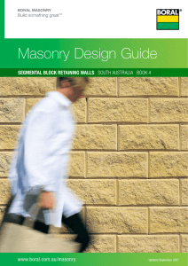 Masonry Design Guide