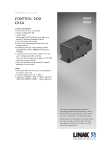 control box cb8a