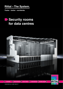 Security rooms for data centres
