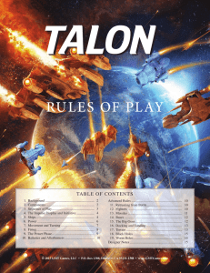 Talon Rulebook