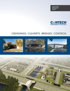 crossings. culverts. bridges. contech.