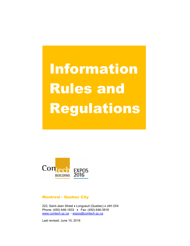 information-rules-and-regulations