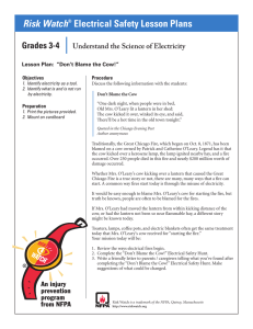 Risk Watch® Electrical Safety Lesson Plans