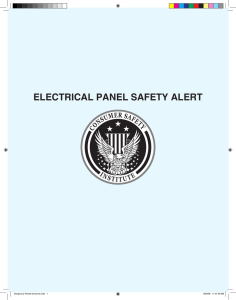 ELECTRICAL PANEL SAFETY ALERT