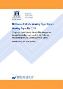 Comparing Least-Squares Value-Added Analysis and Student
