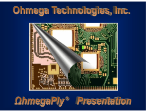 OhmegaPly Presentation