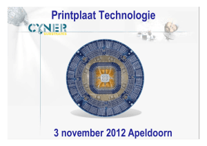 Presentatie Printplaat Technologie