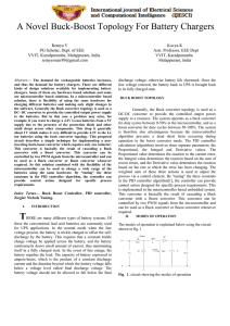 A Novel Buck-Boost Topology For Battery Chargers