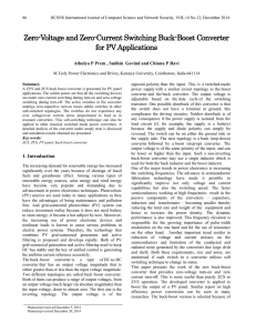 Zero-Voltage and Zero-Current Switching Buck