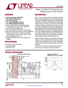 LT3744 - Linear Technology