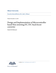 Design and Implementation of Microcontroller based Non