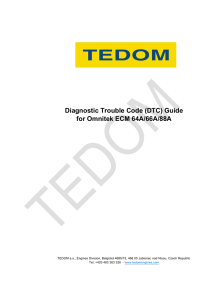 Diagnostic Trouble Code (DTC) Guide for