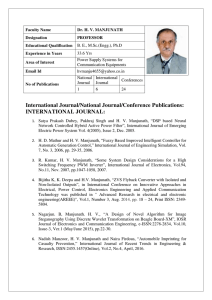 International Journal/National Journal/Conference Publications