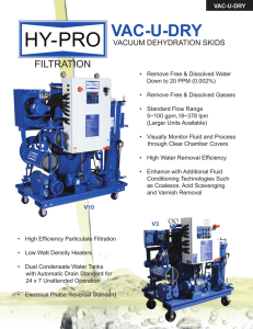 VAC-U-DRY - Hy-Pro Filtration