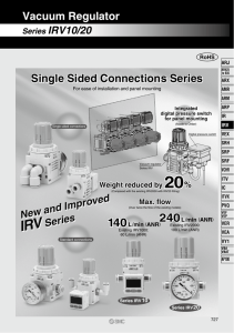 Vacuum Regulator