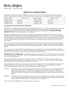 mighty-vac instructions