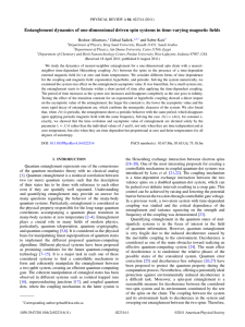 Entanglement dynamics of one-dimensional driven spin systems in