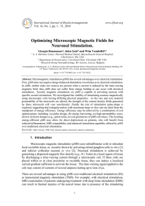 Optimizing Microscopic Magnetic Fields for Neuronal Stimulation.