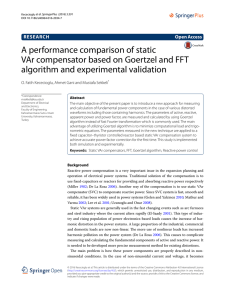 A performance comparison of static VAr compensator based on