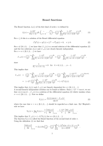 Bessel functions