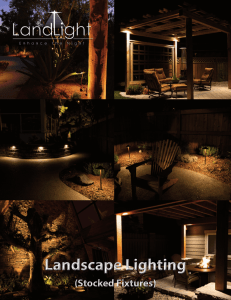 Landscape Lighting - Wes