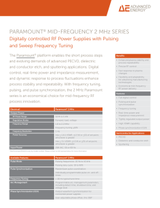 Paramount® Mid-Frequency 2 MHz Series
