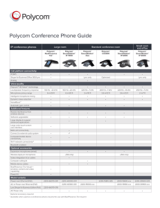 Conference Phone Pocket Guide