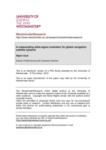 WestminsterResearch - University of Westminster