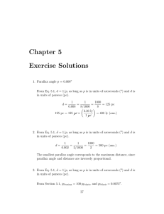 Chapter 5 Exercise Solutions