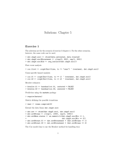 Solutions: Chapter 5