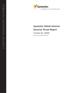 Symantec Global Internet Security Threat Report